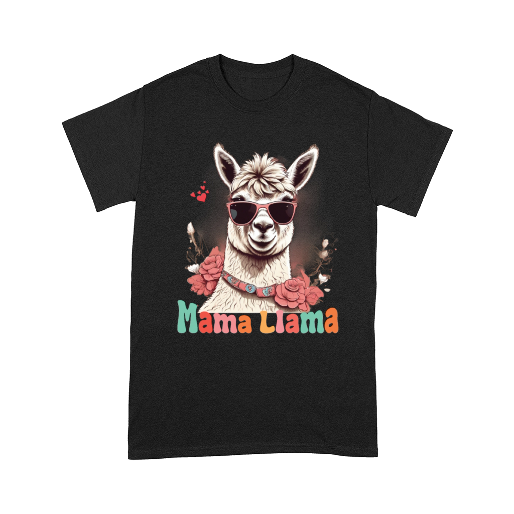 Mama Llama Funny Mother s Day for Women Mom Love Comfort T-shirt