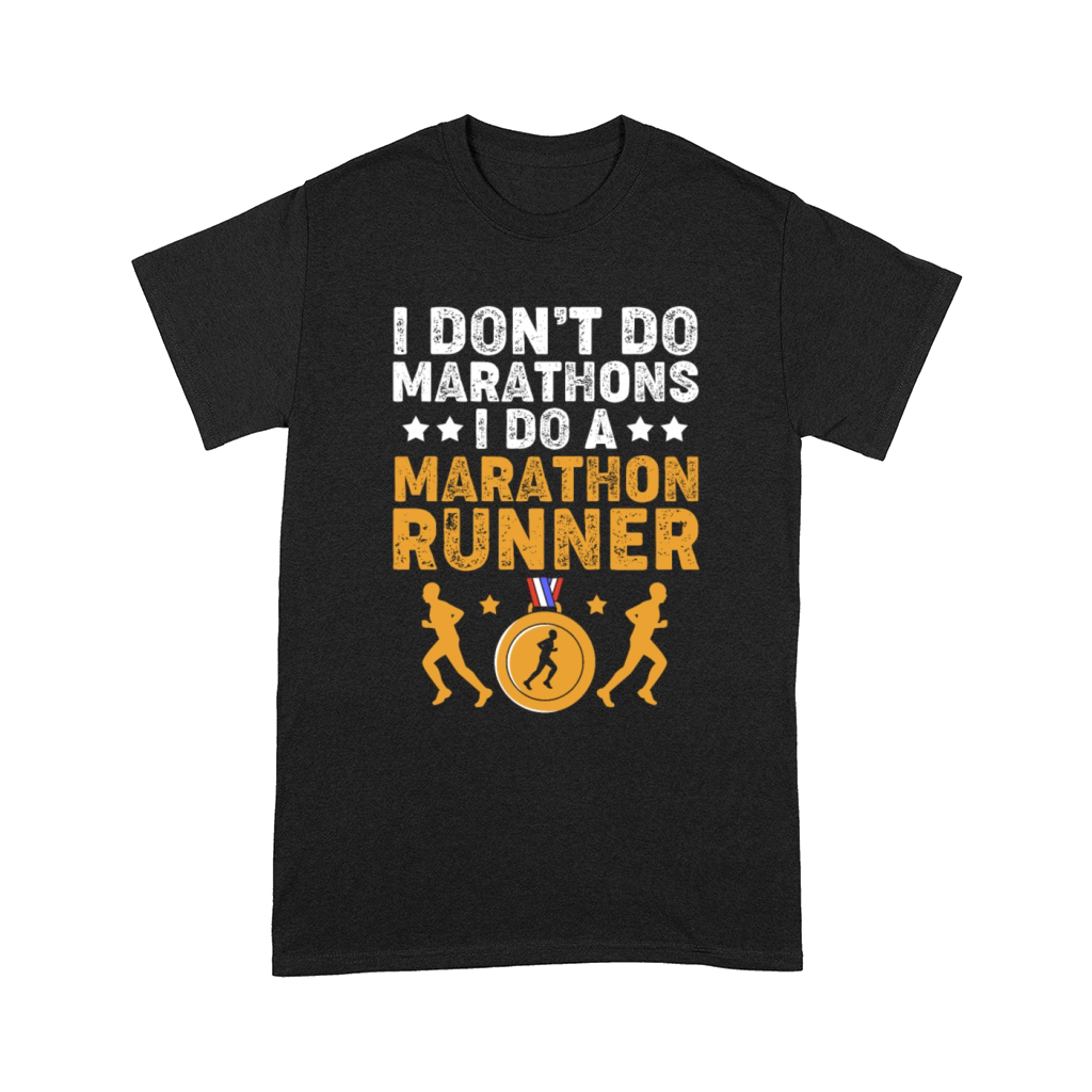 Vintage Half Marathon Runner I Dont Do Marathons Comfort T-shirt