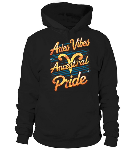 Aries Vibes Ancestral Pride Hoodie Unisex