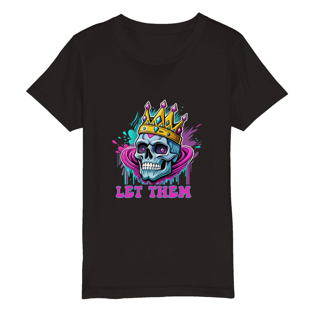 Let Them Keep Shining Organic Kids Crewneck T-shirt