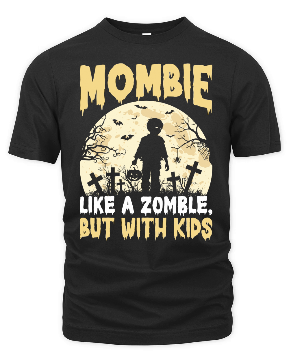 Mombie Like A Zomble, But With Kids Organic Unisex T-shirt
