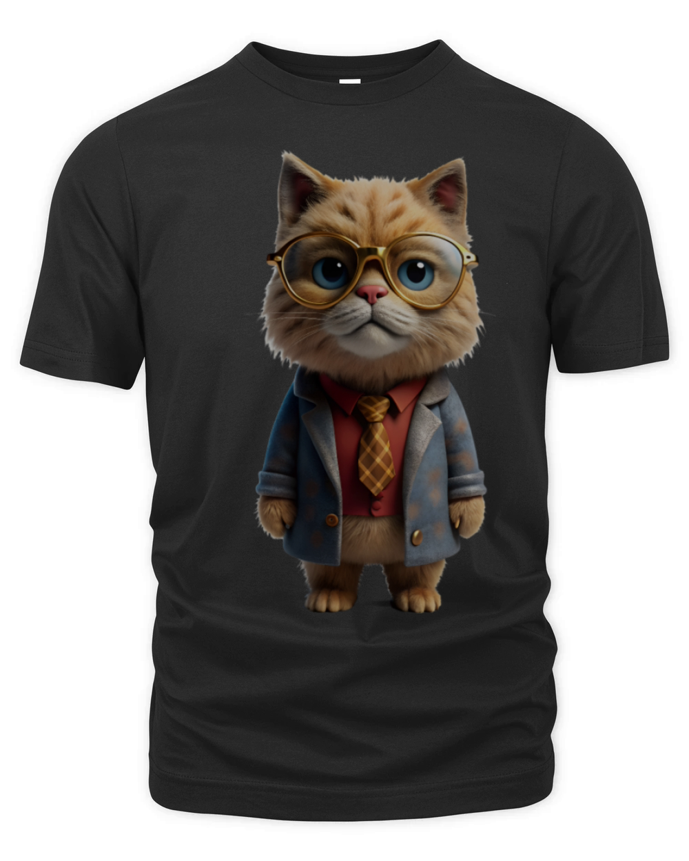 rich cat Organic Unisex T-shirt