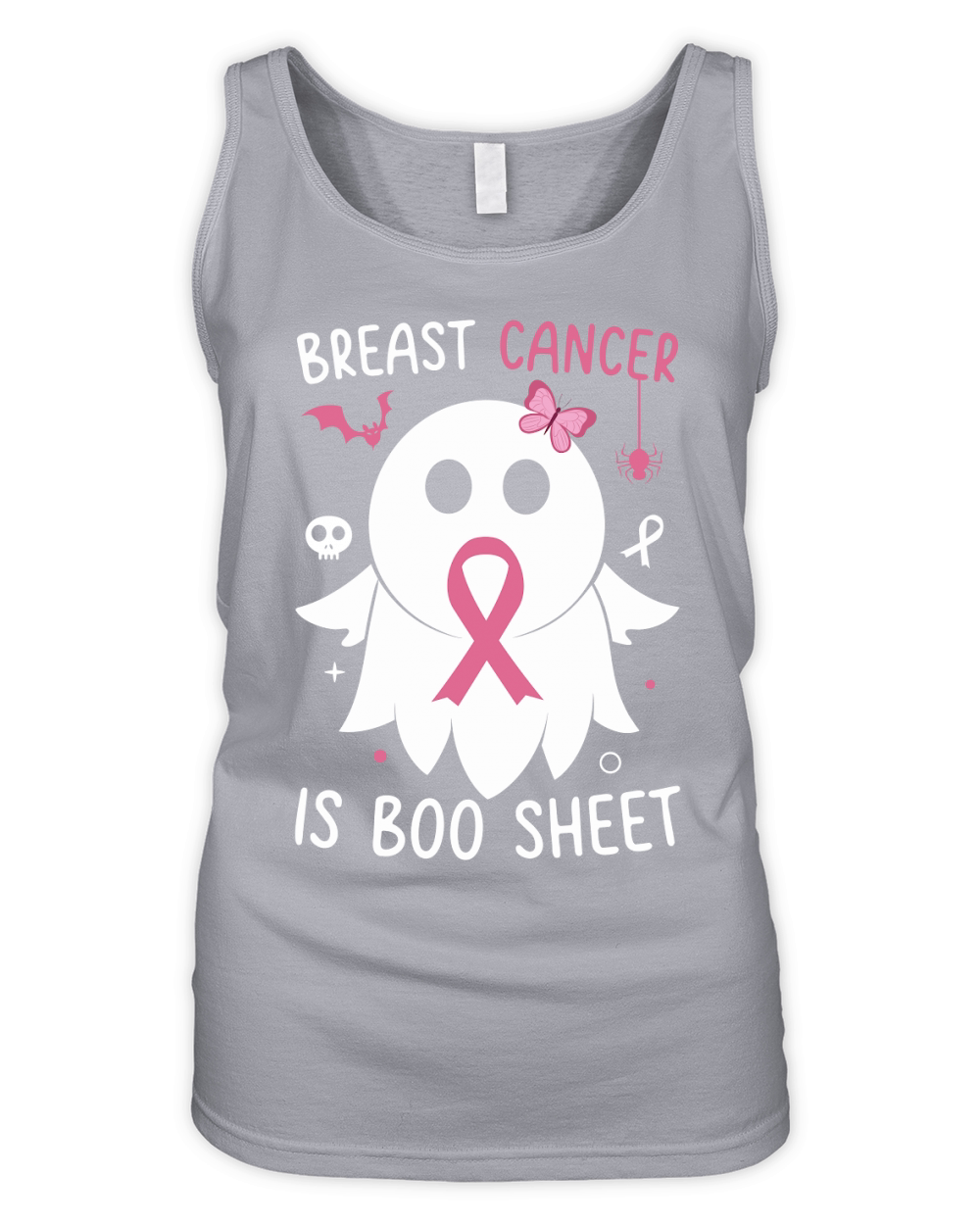 Breast Cancer Is Boo Sheet Organic Women's Tank Top