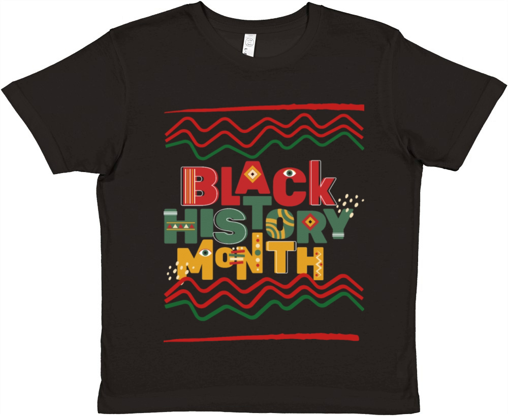 Black history month Premium Kids Crewneck T-shirt