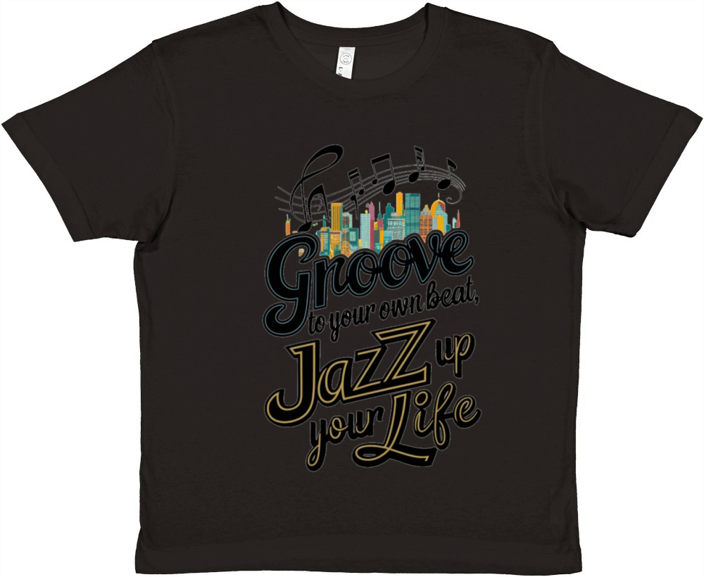 Groove to Your Own Beat Jazz Up Your Life Premium Kids Crewneck T-shirt