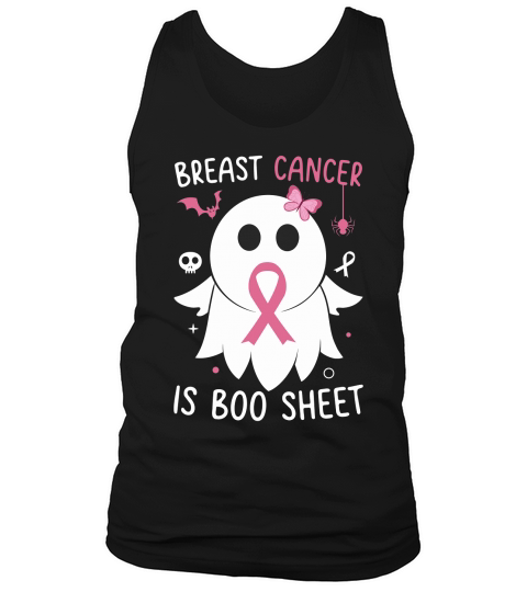 Breast Cancer Is Boo Sheet Tank Top Unisex