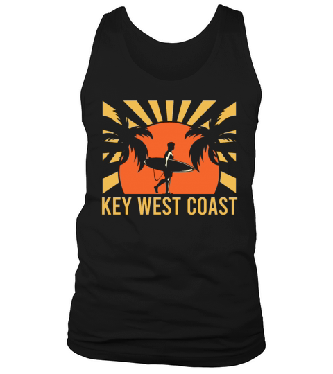 KEY-WEST COAST Vintage Sunshine-State Florida Tank Top Unisex