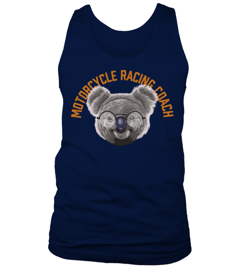 Koalified Motorcycle Racing Coach Motocross Funny Tank Top Unisex