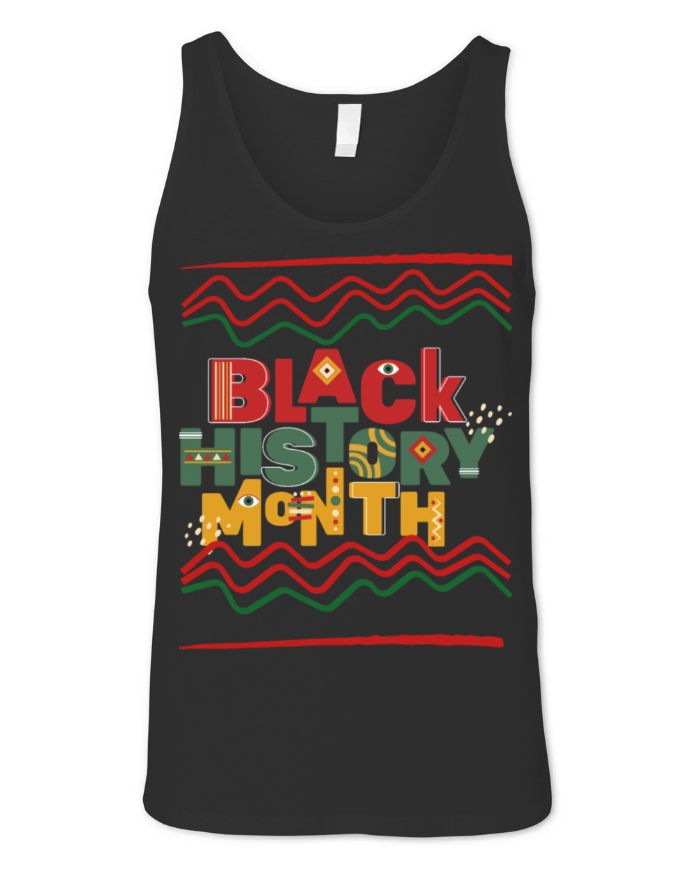 Black history month Unisex Jersey Tank