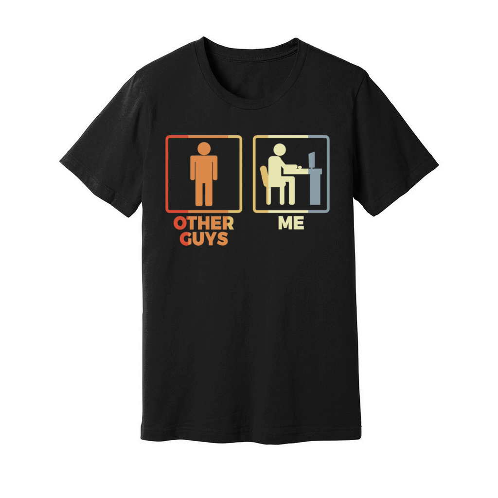 Programmer Stickfigures Unisex Jersey Tee