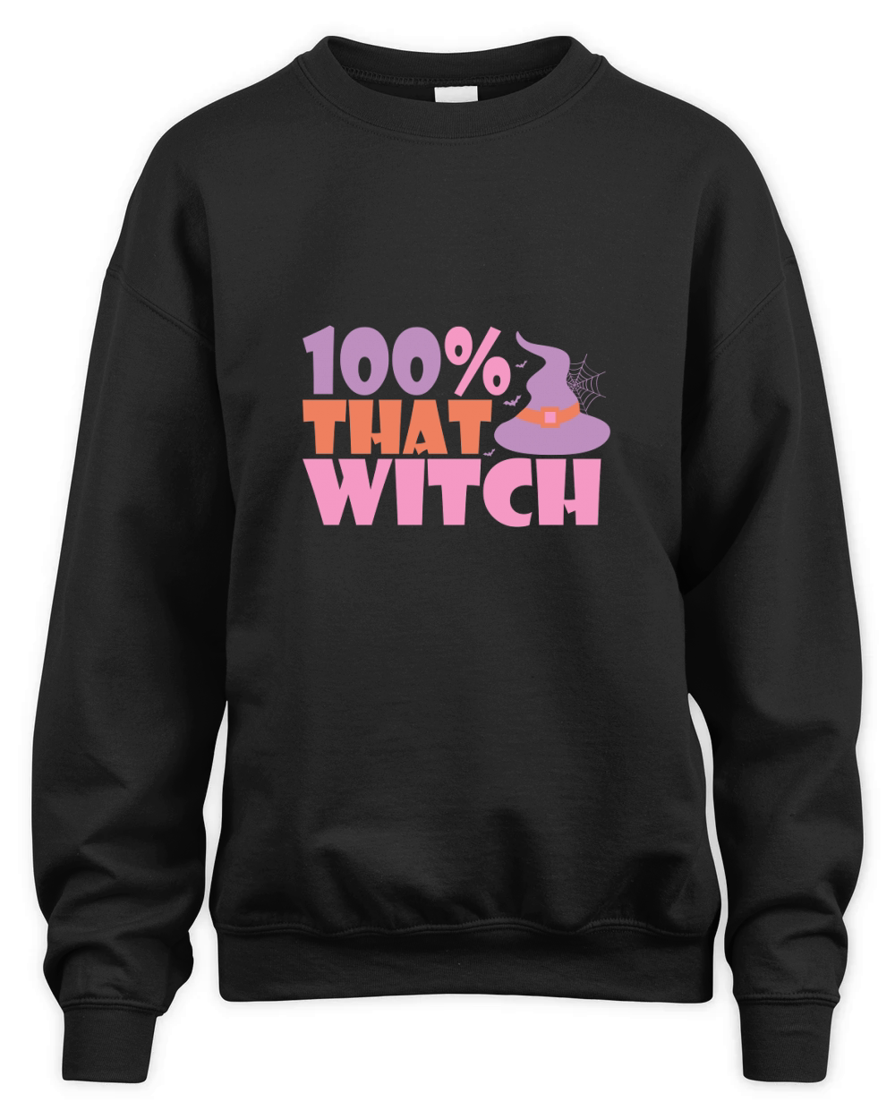 100 that witch Halloween Unisex Premium Crewneck Sweatshirt