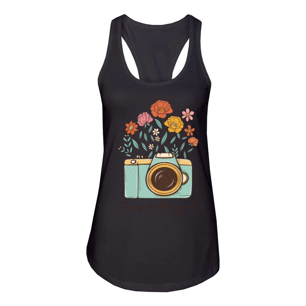Vintage Wildflower Women's Racerback Tank