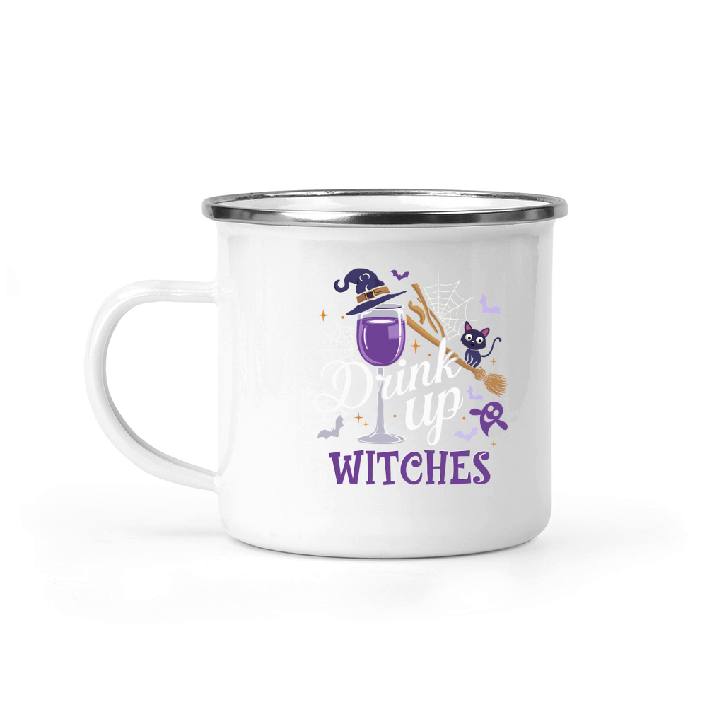 drink up witches Camping Mug