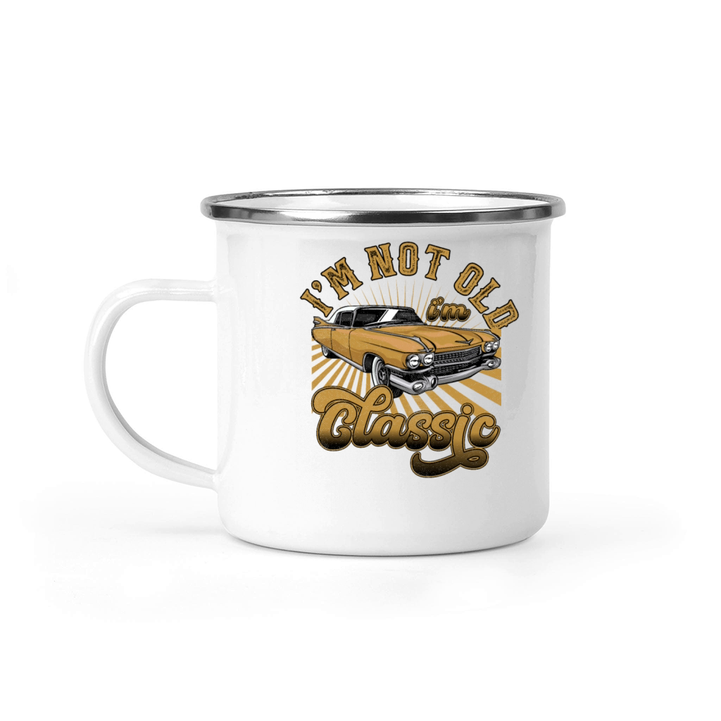 Im Not Old Im Classic Vintage Retro Car Lover Camping Mug