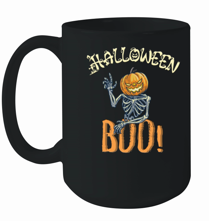 Boo-YAH Halloween Shirt Ceramic Mug