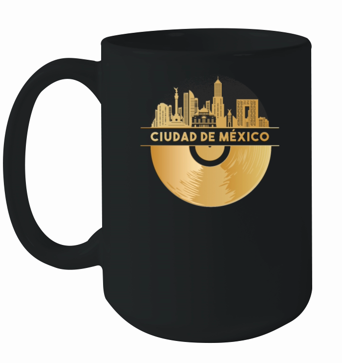 Vinyl-Record-Player Disco-Music Ceramic Mug