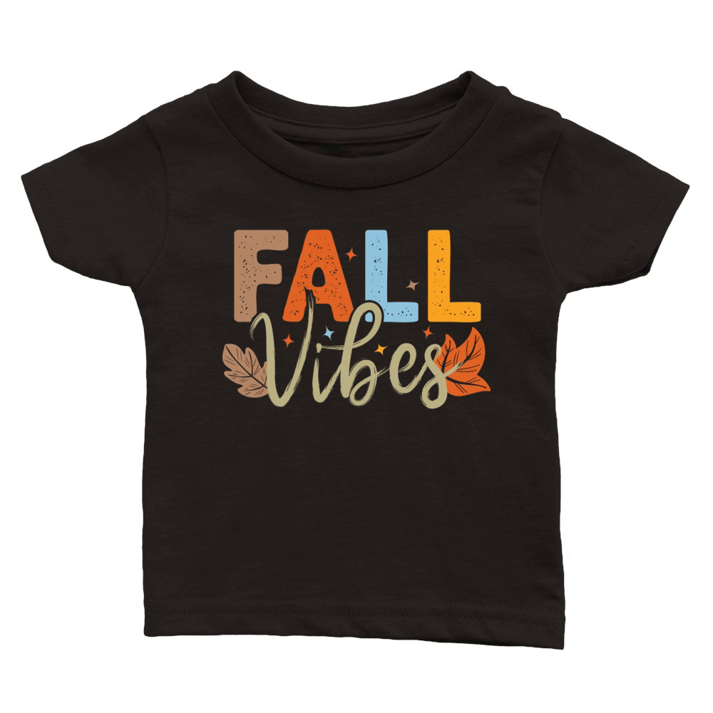 Fall vibes (3) Classic Baby Crewneck T-shirt