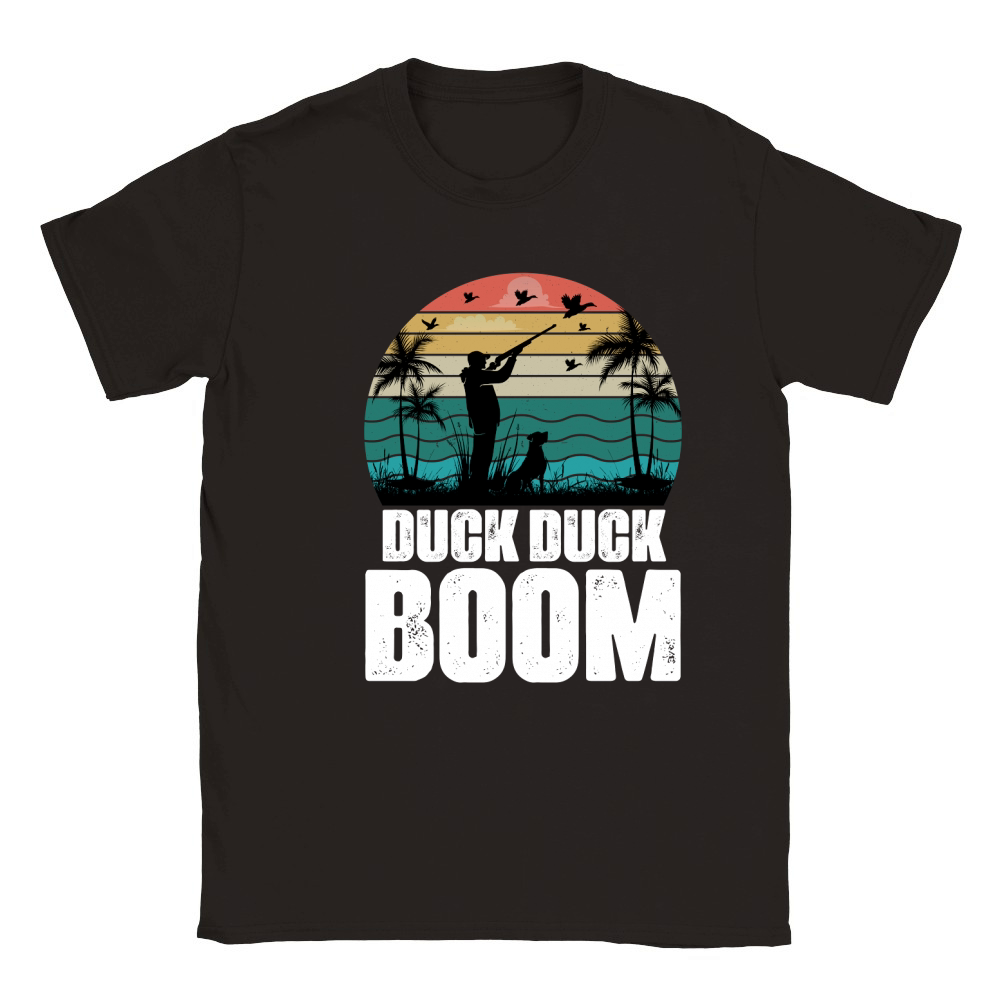 Duck Duck Boom (2) Classic Kids Crewneck T-shirt