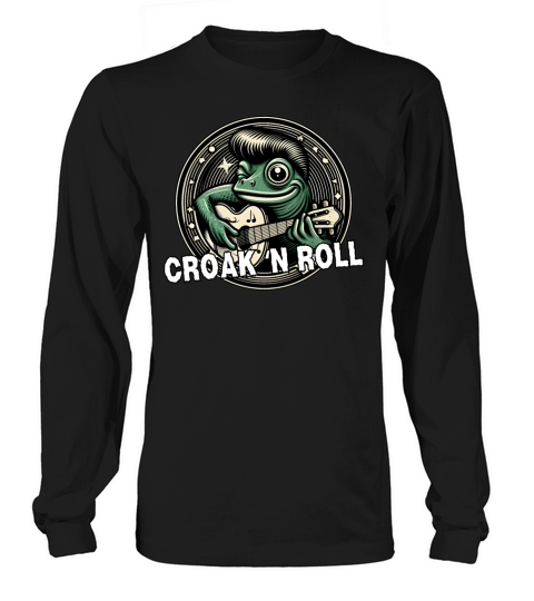 Croak n Roll Long sleeved Unisex