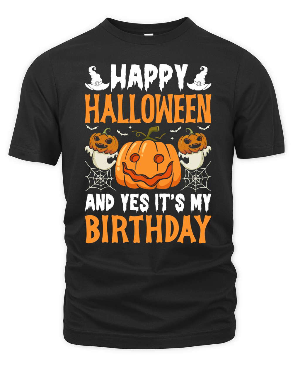 246. happy halloween and yes it s birthday Organic Unisex T-shirt