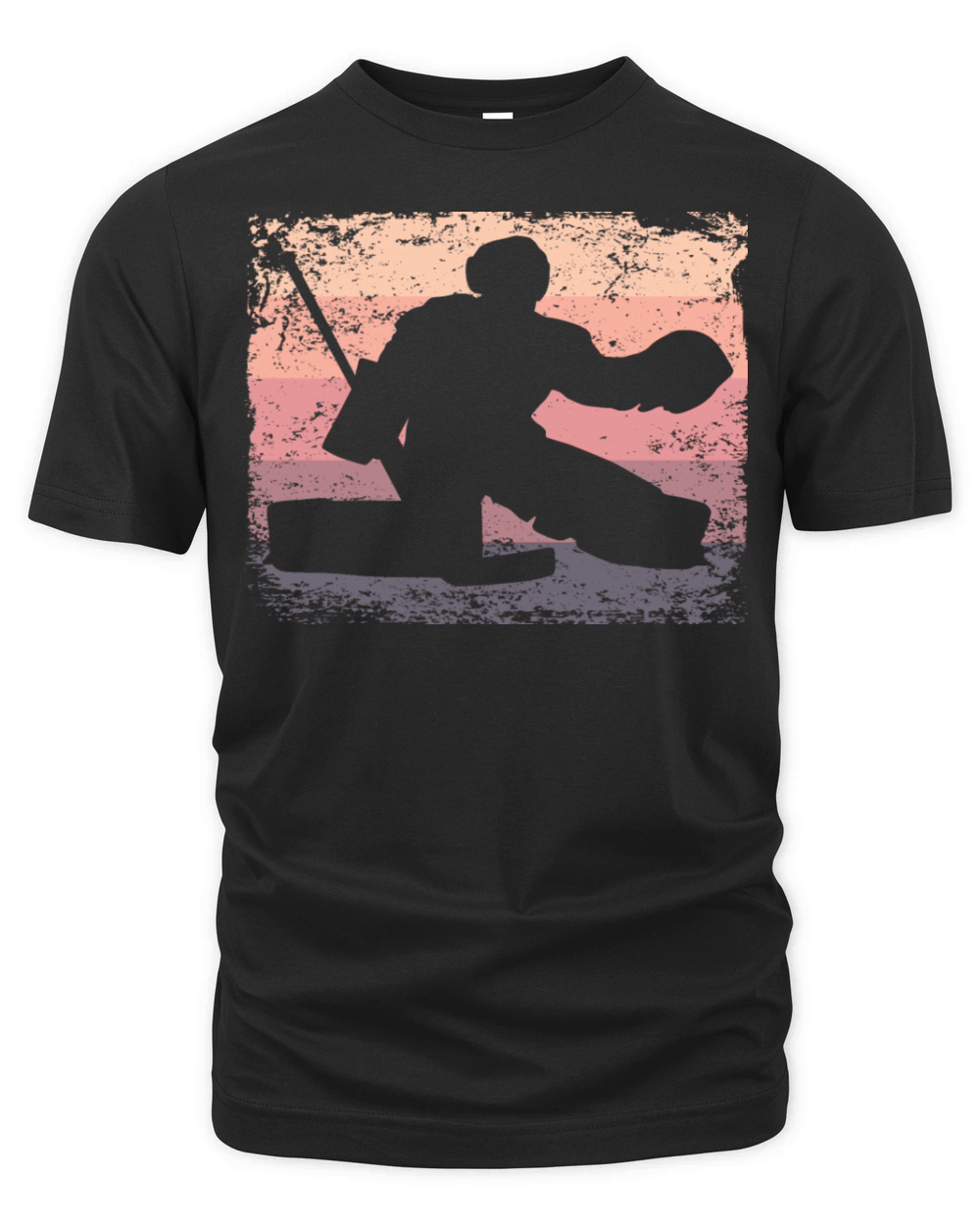 Ice Hockey Player Vintage Ice Hockey Organic Unisex T-shirt