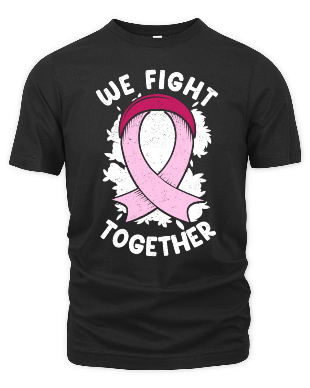 We Fight Together Breast Cancer Organic Unisex T-shirt
