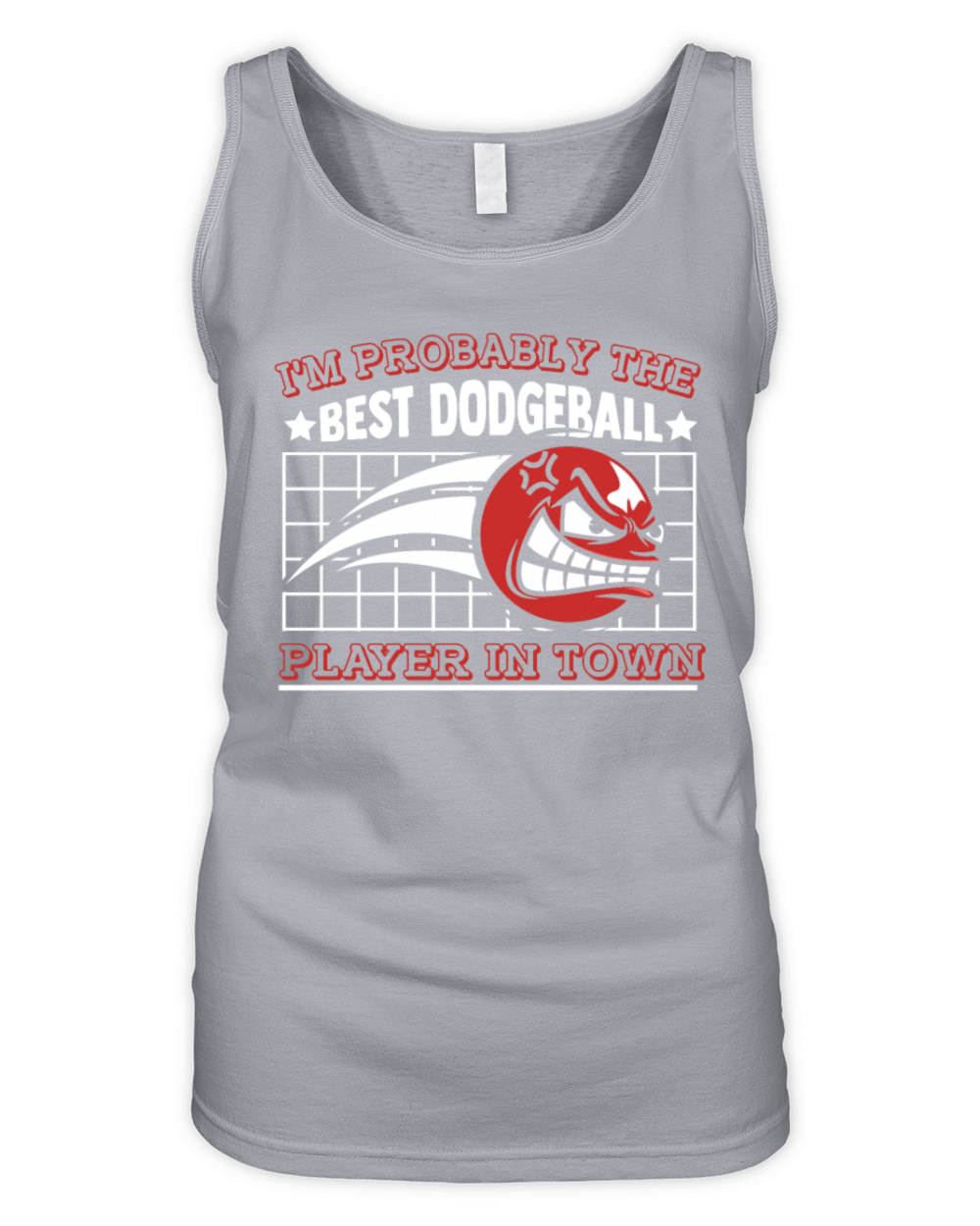 Best Dodgeball Player In Town Prisonball Team Organic Women's Tank Top