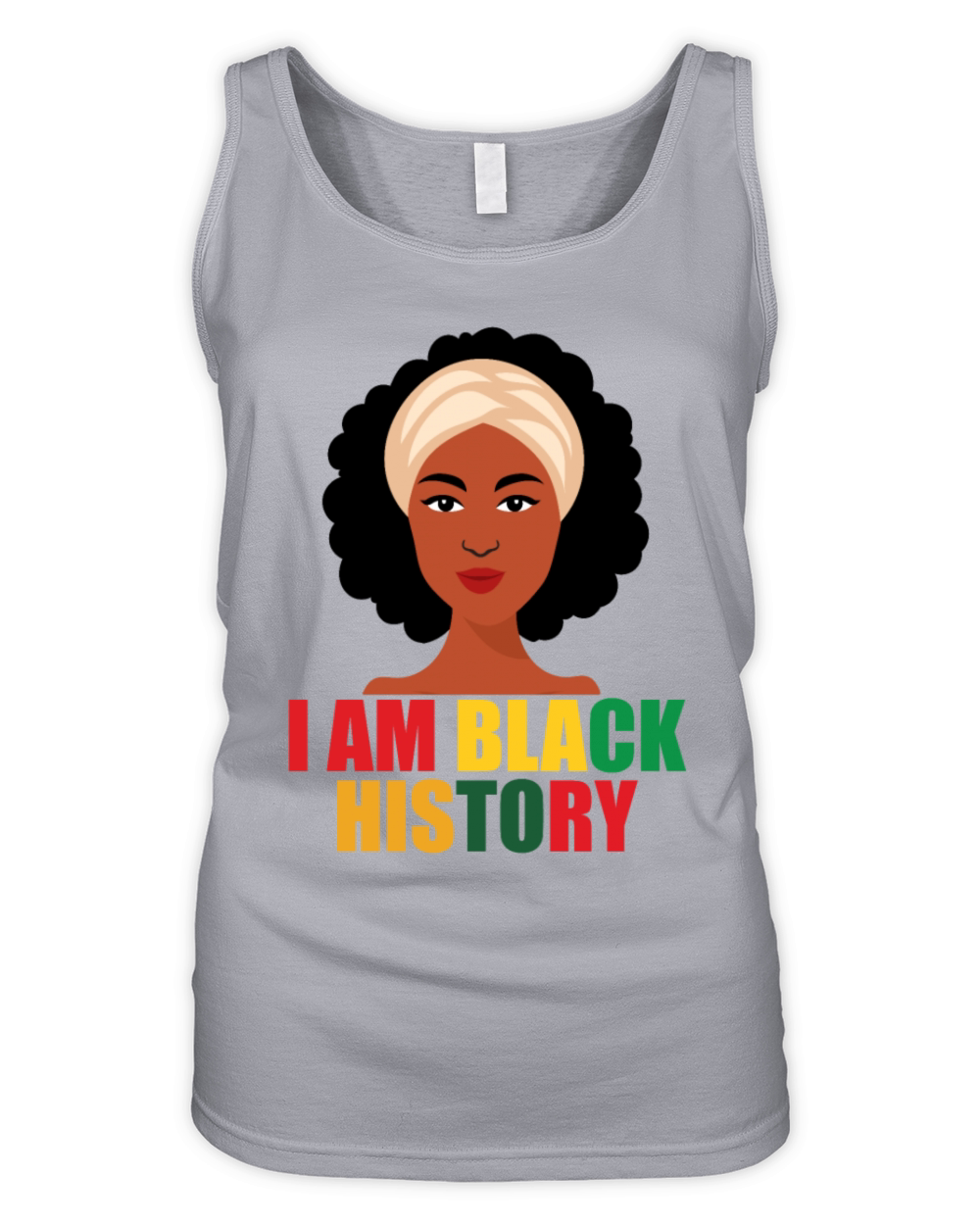 i am black history Organic Women's Tank Top