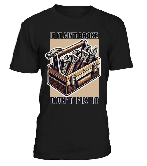 Vintage Toolbox Design with Classic Mechanic Quote T-Shirt Unisex