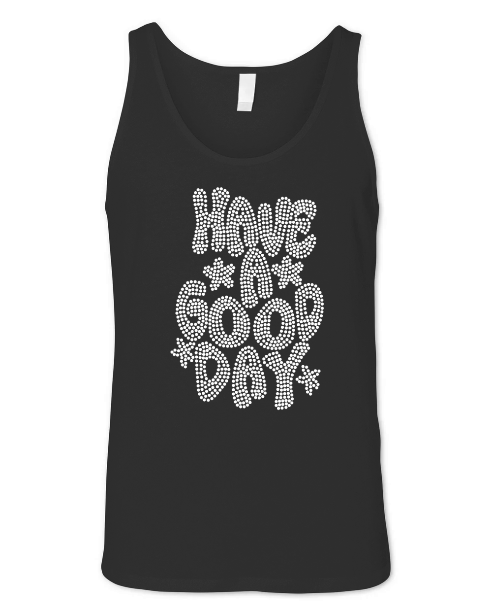 Have A Good Day Rhinestone Unisex Jersey Tank