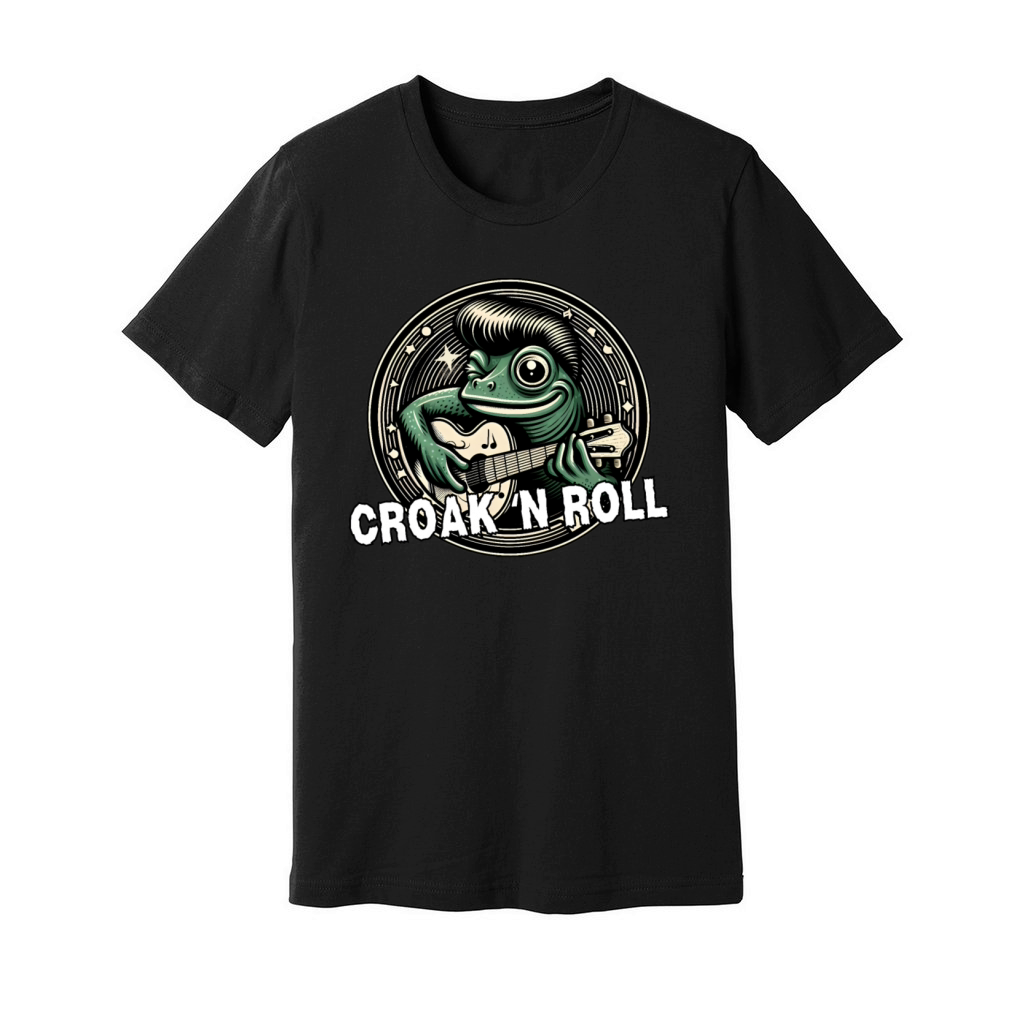 Croak n Roll Unisex Jersey Tee