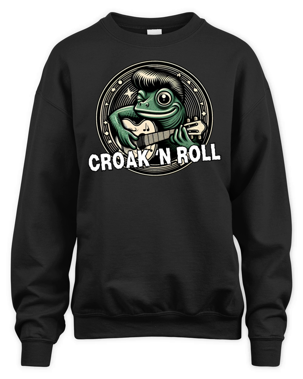 Croak n Roll Unisex Premium Crewneck Sweatshirt