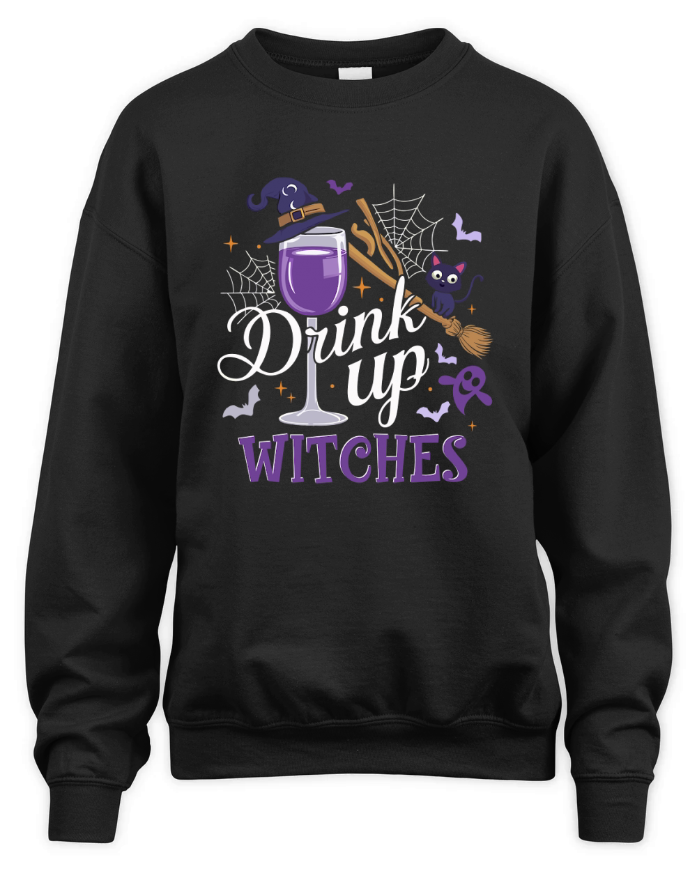 drink up witches Unisex Premium Crewneck Sweatshirt