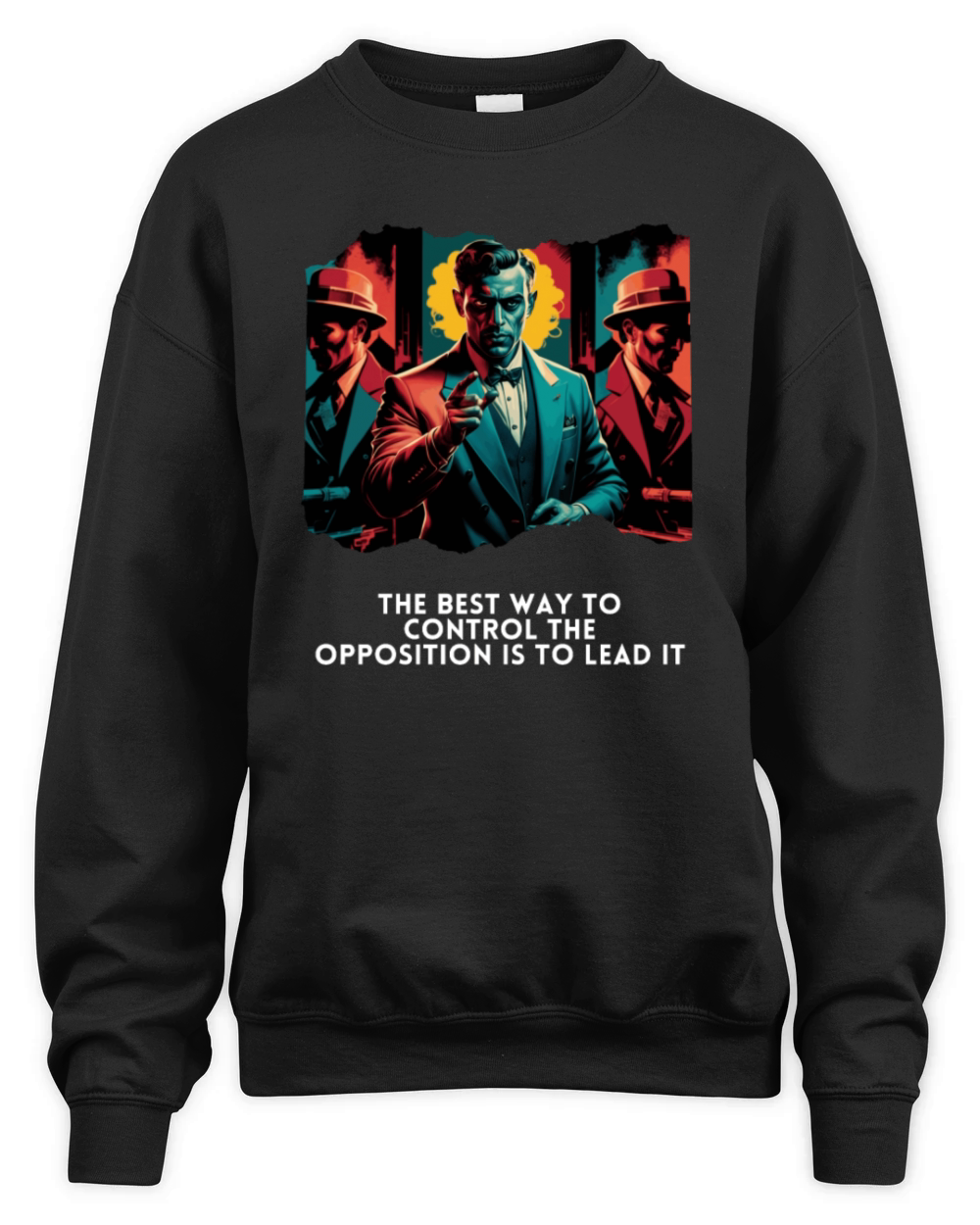 Lead the Opposition with Confidence Vintage Unisex Premium Crewneck Sweatshirt