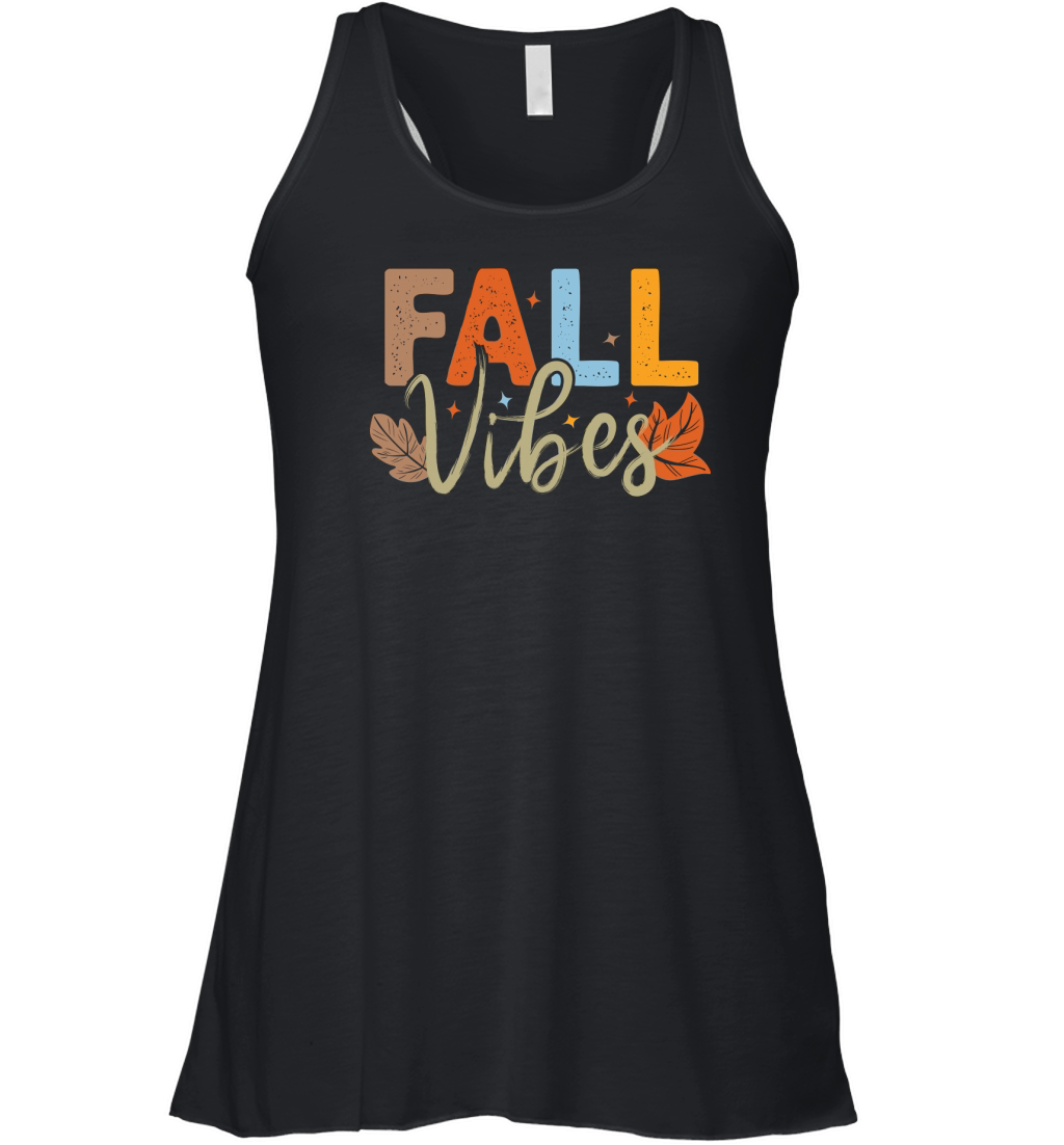 Fall vibes (3) Women's Flowy Tank Top