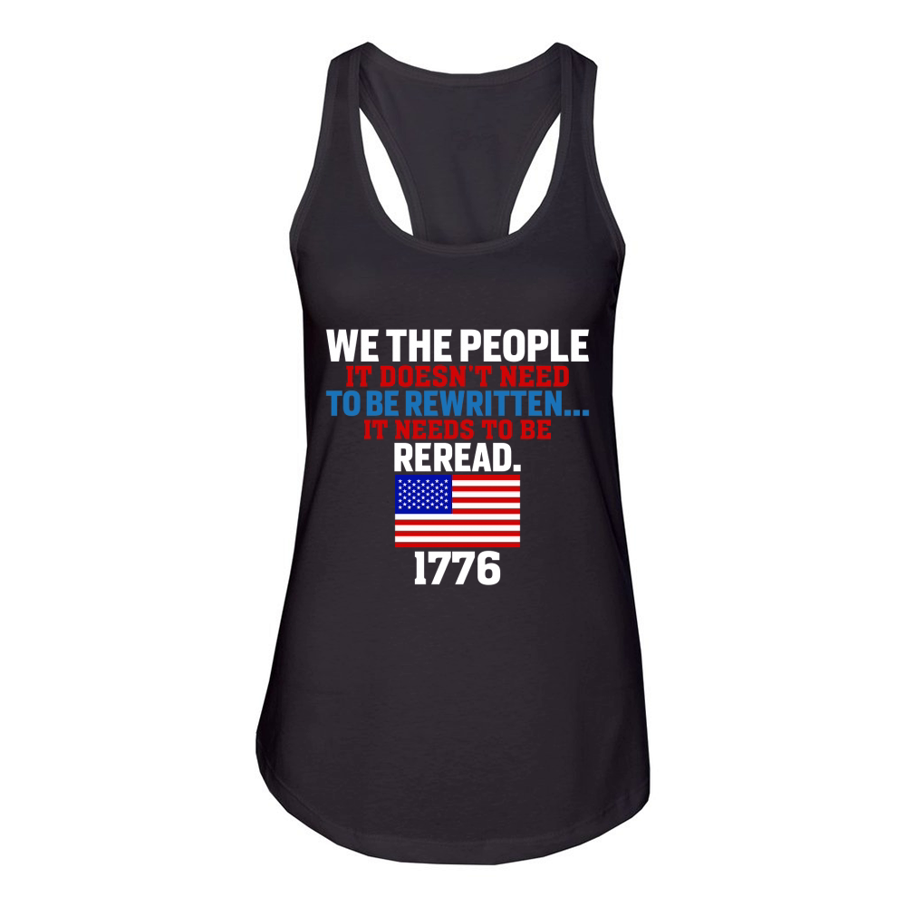 We the people it doesnt Need Women's Racerback Tank