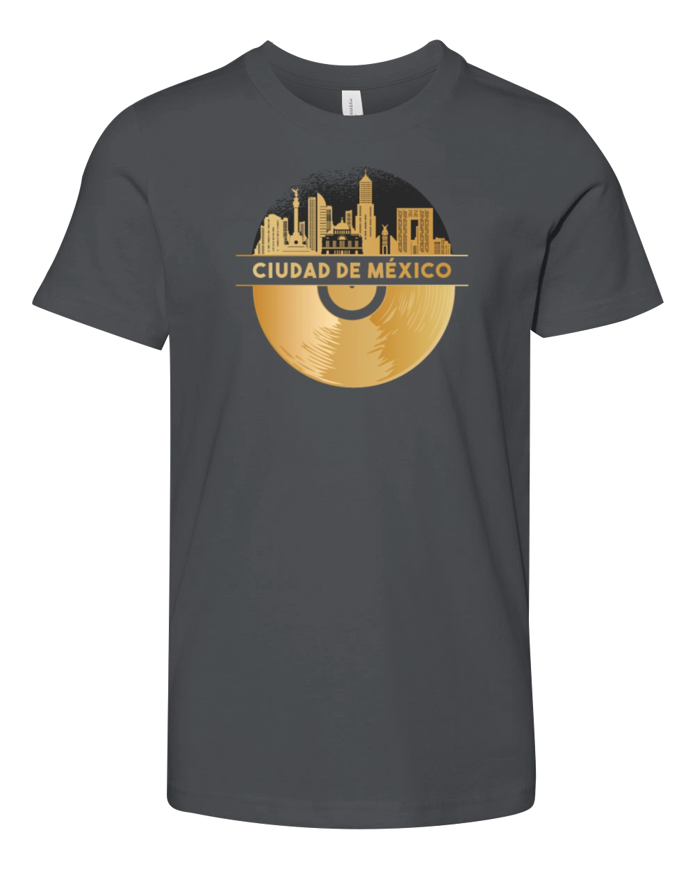 Vinyl-Record-Player Disco-Music Youth Unisex Jersey Tee