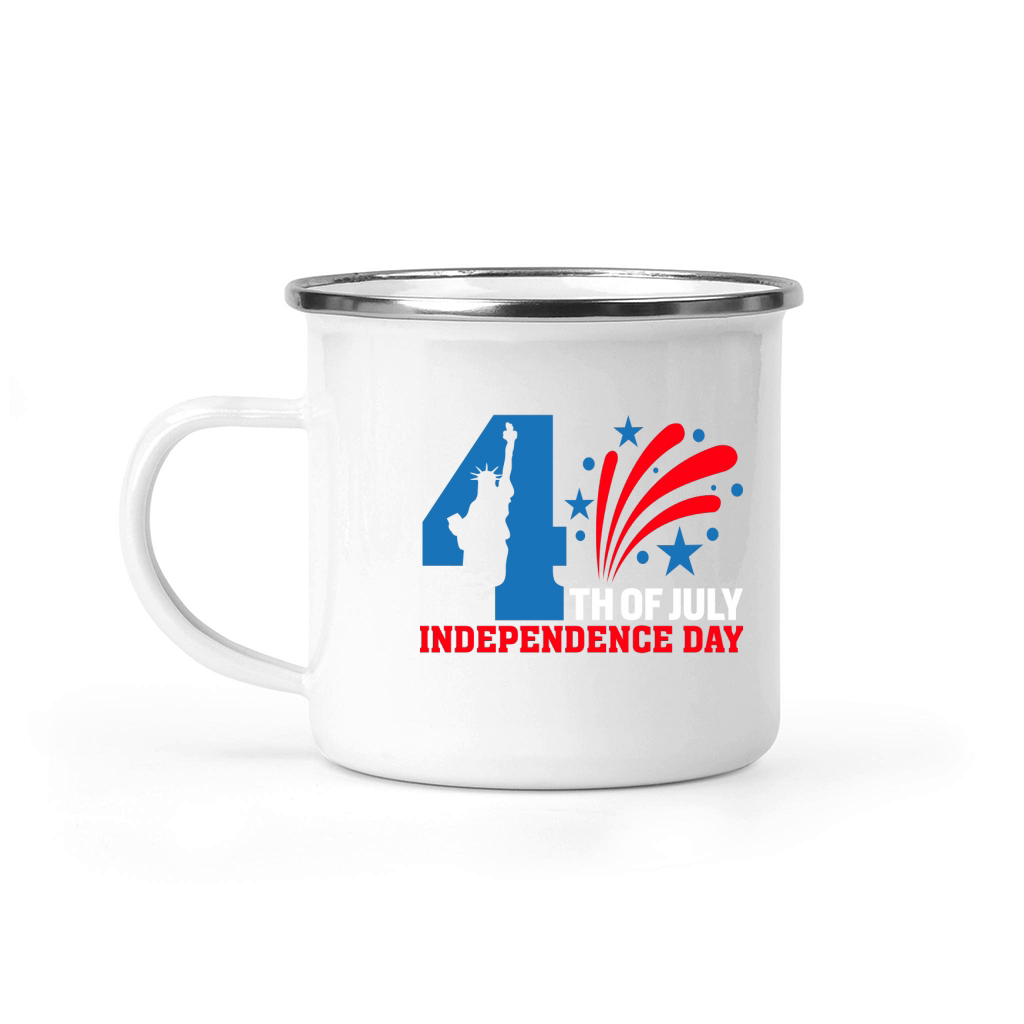 4th of July Independence Day 05 Camping Mug