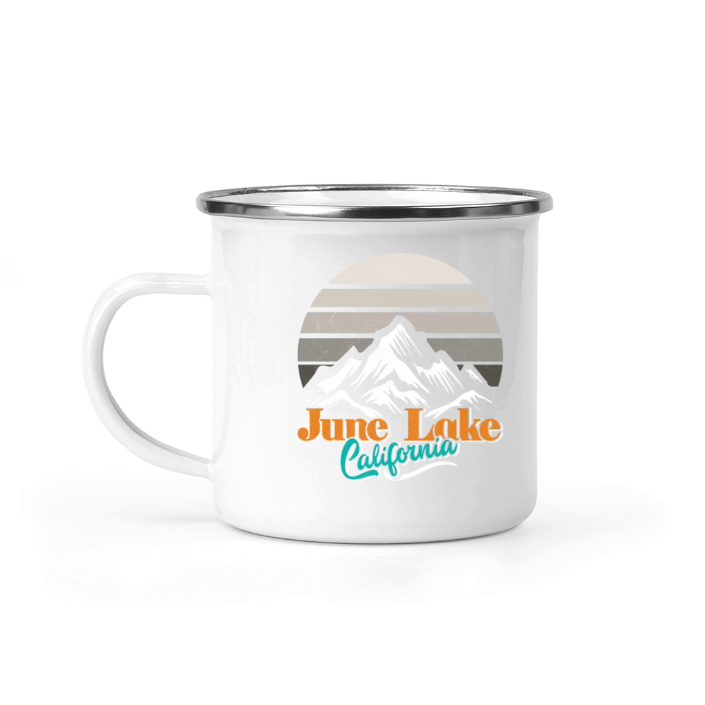 JUNE LAKE CALIFORNIA Fan Vintage Nevada June Camping Mug