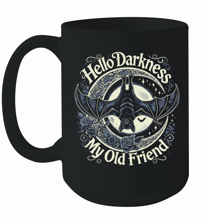 Hello Darkness my old friend Ceramic Mug