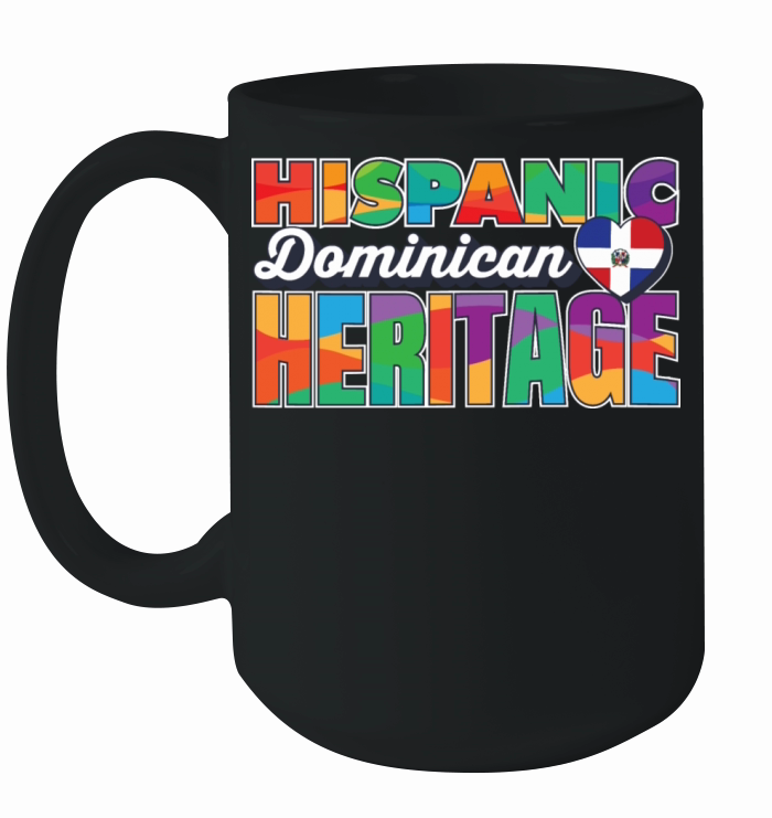 Hispanic Dominican Heritage Pride Dominican Ceramic Mug