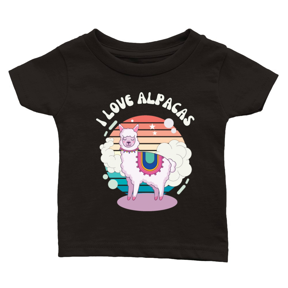 vintage alpacas Classic Baby Crewneck T-shirt
