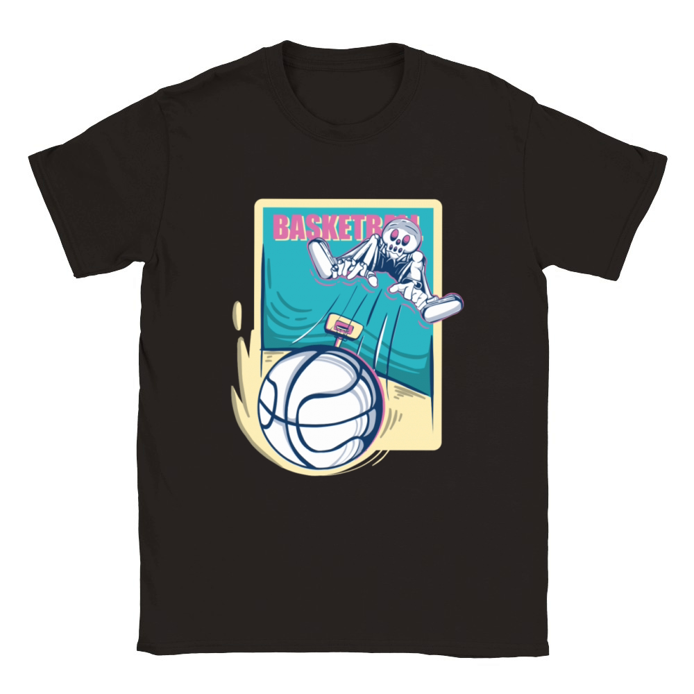 basketball Classic Kids Crewneck T-shirt