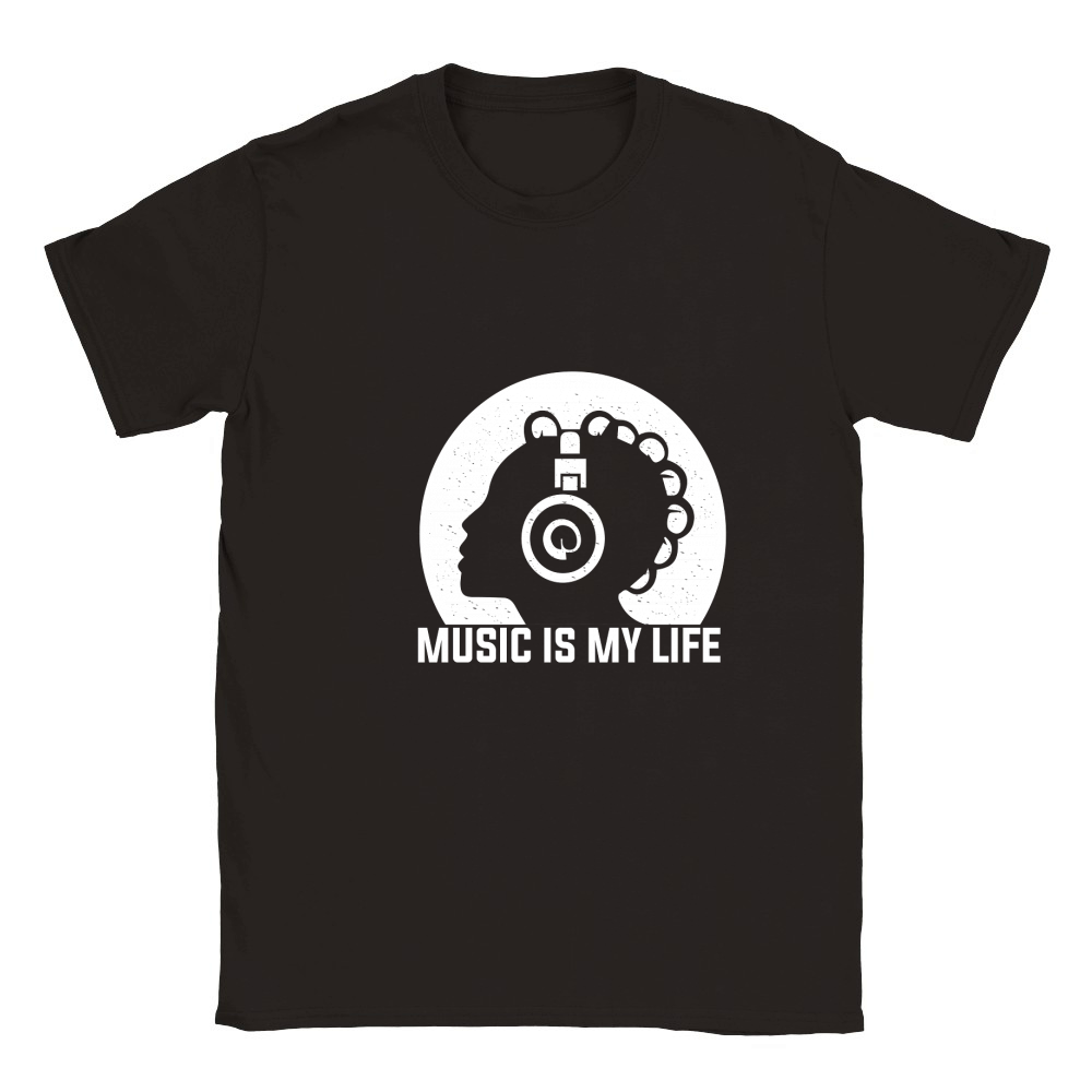 Music is my life 04 Classic Kids Crewneck T-shirt