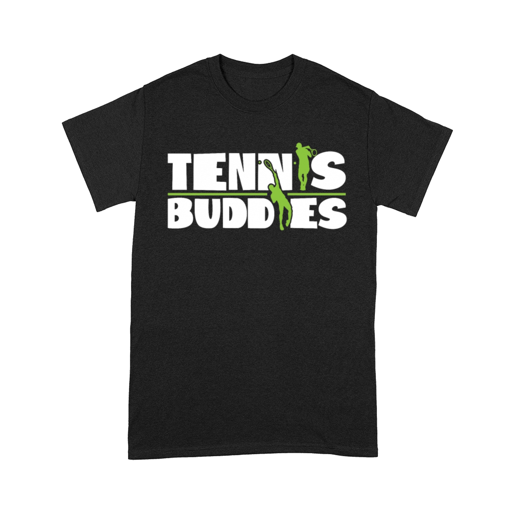Funny Tennis Player Racket Besties Comfort T-shirt