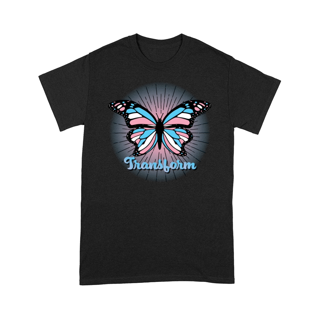 Transform - Transgender Pride Butterfly Design Comfort T-shirt