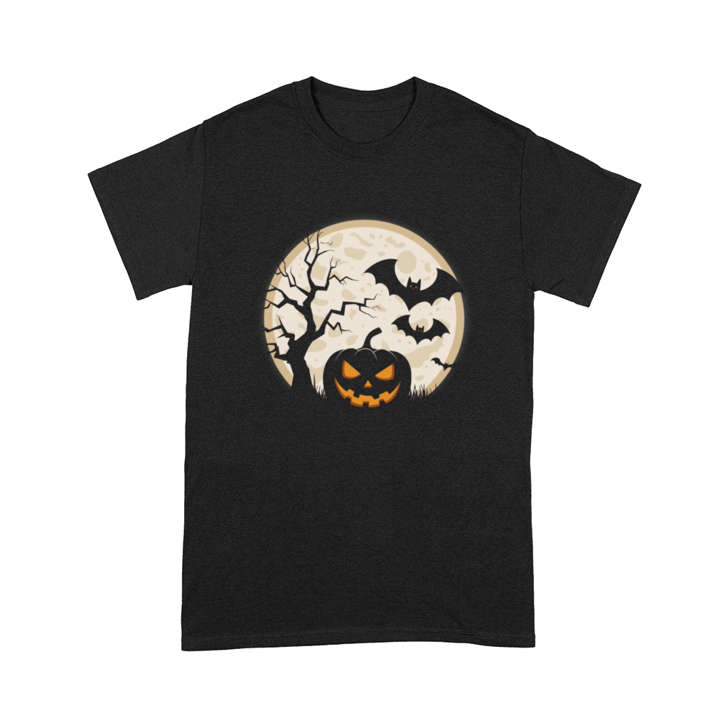 Vintage Pumpkin Scene Halloween Classic T-Shirt Comfort T-shirt