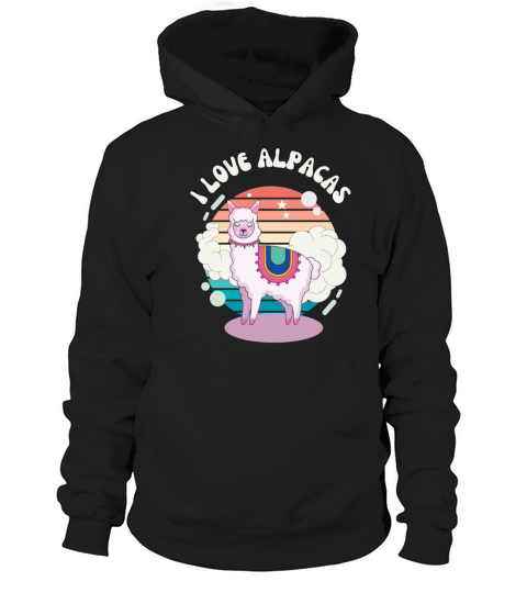 vintage alpacas Hoodie Unisex