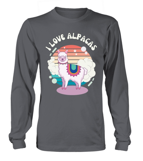 vintage alpacas Long sleeved Unisex