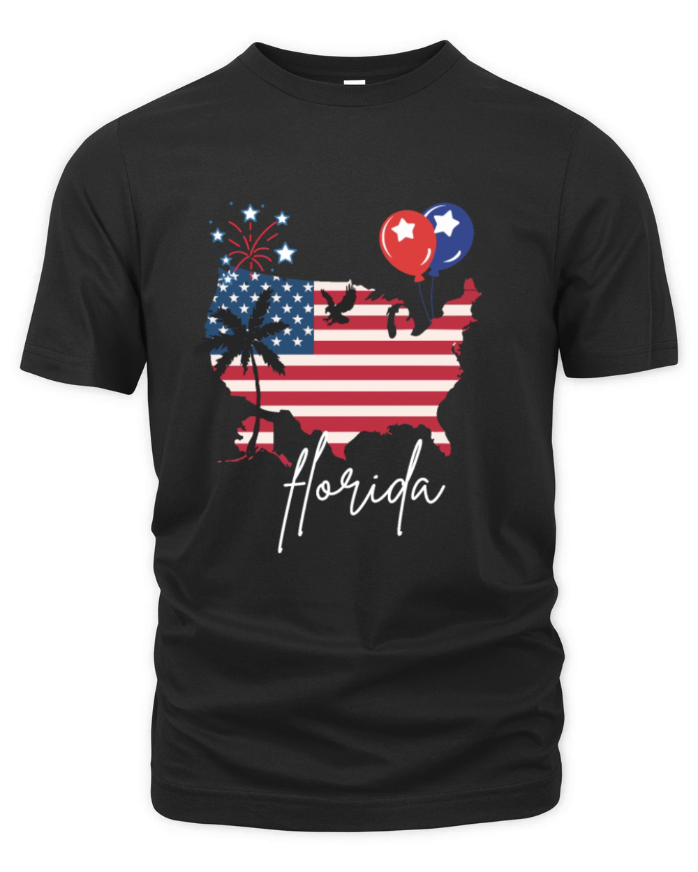 vintage florida retro Organic Unisex T-shirt